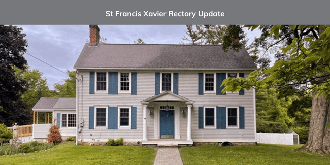 St Francis Xavier Rectory Update (December 2025)